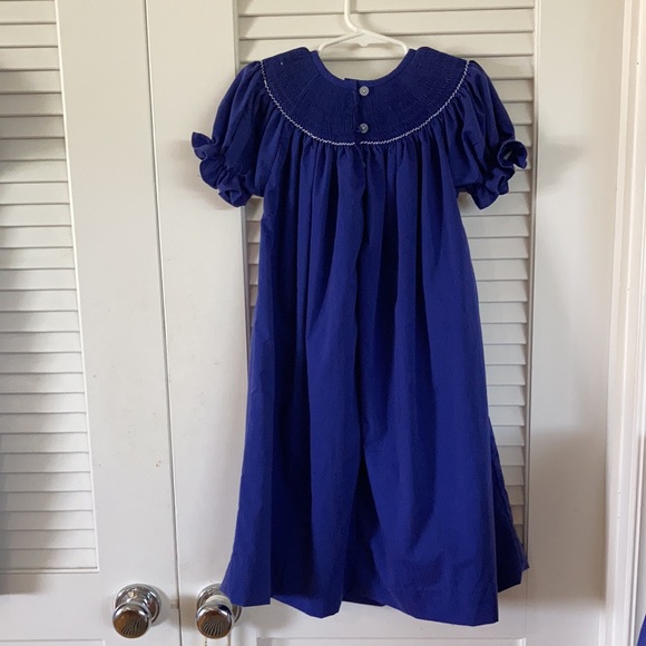 3 matching pleated Christmas dress 12M, 4T, and 5T - Picture 5 of 9